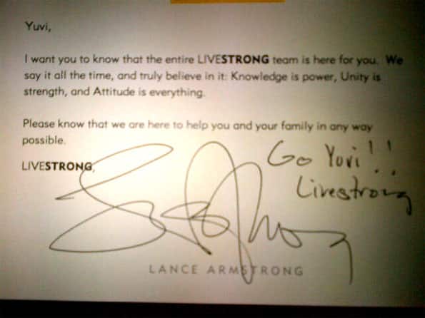 Tour-de-France champion Lance Armstrong wishes Yuvraj Singh speedy recovery Tour-de-France champion Lance Armstrong wishes Yuvraj Singh speedy recovery