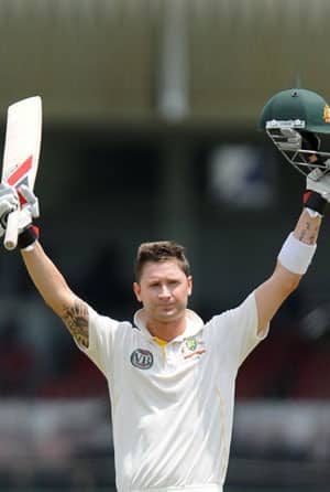 Australia clinch Test series 1-0 as captain Clarke shines with bat Australia clinch Test series 1-0 as captain Clarke shines with bat