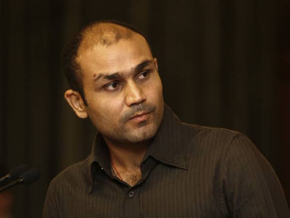 Virender Sehwag inaugurates Saba Karim's cricket academy in Noida