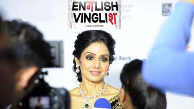 Humour: After English Vinglish s success, Sridevi launches English-speaking course for cricketers Humour: After English Vinglish s success, Sridevi launches English-speaking course for cricketers