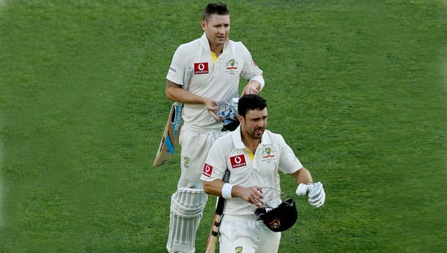 Ed Cowan and Michael Clarke Getty Images Ed Cowan and Michael Clarke Getty Images