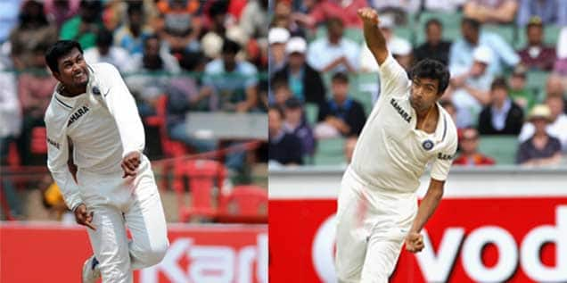 Pragyan Ojha and R Ashwin