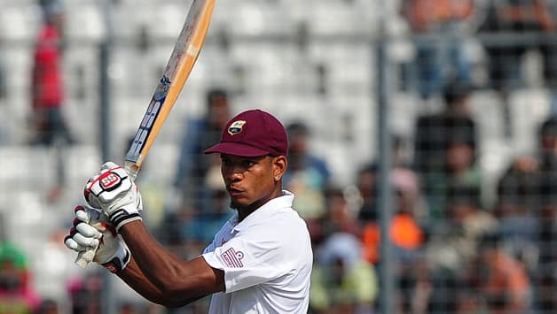 Kieran Powell s century takes West Indies to a comfortable position against Bangladesh on Day Four Kieran Powell s century takes West Indies to a comfortable position against Bangladesh on Day Four