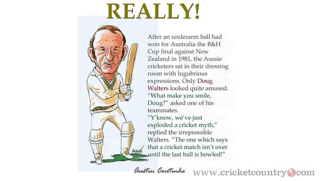 Doug Walters - A Cricketing Myth Exploded!