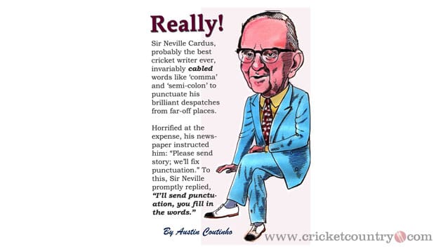Neville Cardus - What A Wordsmith!