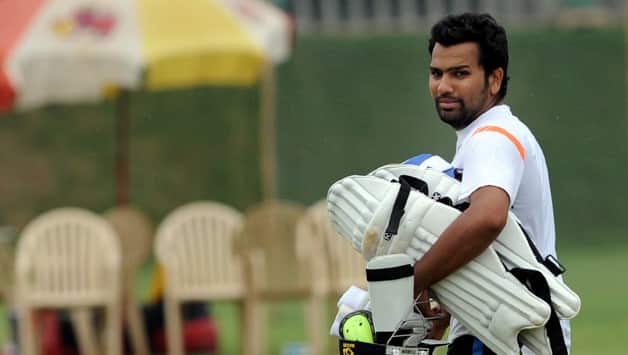 Rohit Sharma reprimanded for showing dissent Rohit Sharma reprimanded for showing dissent