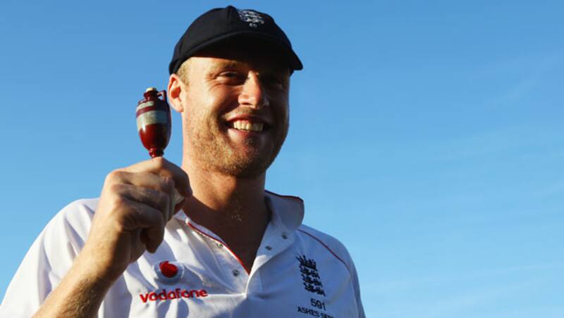 Andrew Flintoff &acirc; the protagonist in two of England's Ashes triumphs
