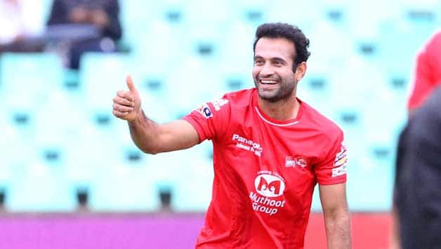 Irfan Pathan joins Narendra Modi in his election campaign