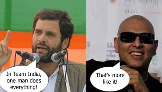 In pictures: Indian politicians react to India’s T20 victory over England in Pune In pictures: Indian politicians react to India’s T20 victory over England in Pune
