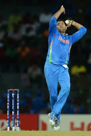 Yuvraj Singh's success percentage with the ball in T20s has been spectacular for a non-frontline bowler Yuvraj Singh's success percentage with the ball in T20s has been spectacular for a non-frontline bowler