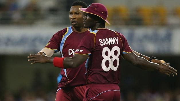 West Indies win first match of tour as they beat Australia by 27 runs in only T20I at Brisbane