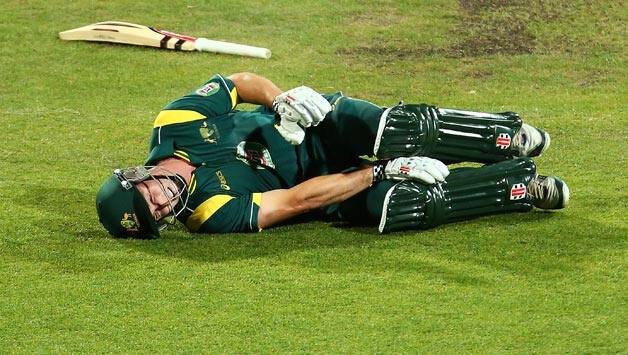 Shaun Marsh injures hamstring