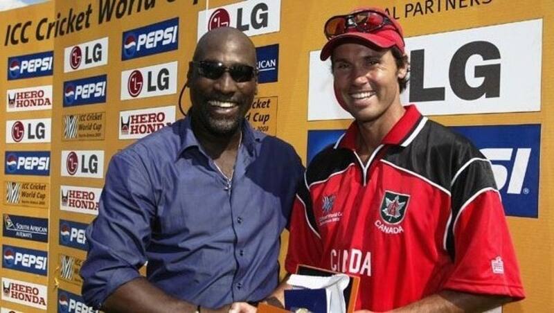 Little-known Canadaian John Davison breaks record for the fastest century in World Cup history!