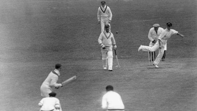 Clarrie Grimmett takes 13 wickets at Durban in what would turned out to be his farewell Test match