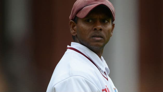 Shivnarine Chanderpaul strucks half-century for Derbyshire against Nottinghamshire