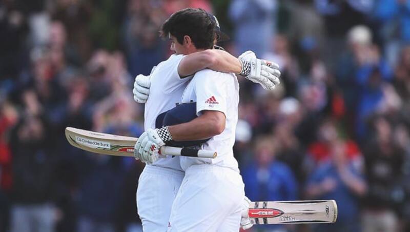 Alastair Cook, Nick Compton guide England to safe position against New Zealand on Day Four
