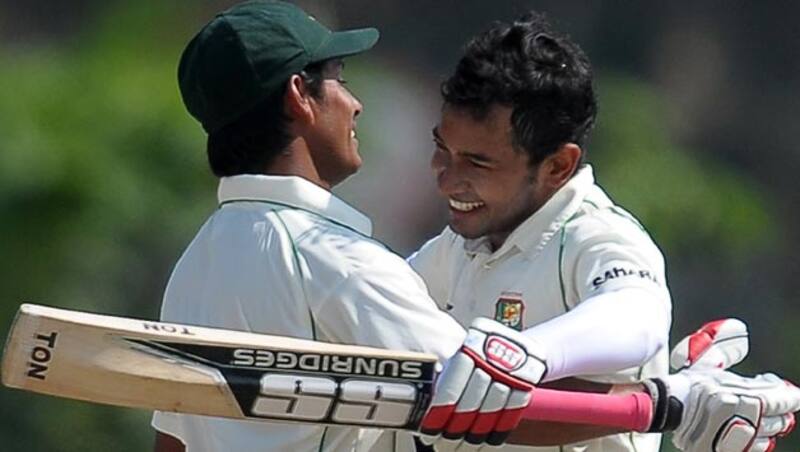 Mohammad Ashraful, Mushfiqur Rahim slam tons as Bangladesh reach 438/4 against Sri Lanka on Day Three
