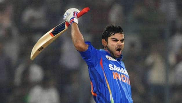 The baton changes hands: Virat Kohli scores sensational 183 in Sachin Tendulkar's last ODI