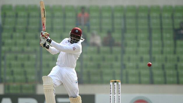 Chris Gayle, Shivnarine Chanderpaul slam centuries against Zimbabwe on Day 2 Chris Gayle, Shivnarine Chanderpaul slam centuries against Zimbabwe on Day 2