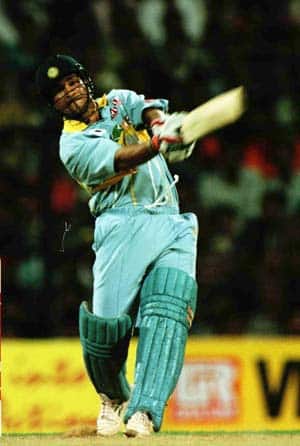 Asia Cup 1995: Sachin Tendulkar's hundred gives India resounding win over Sri Lanka Asia Cup 1995: Sachin Tendulkar's hundred gives India resounding win over Sri Lanka