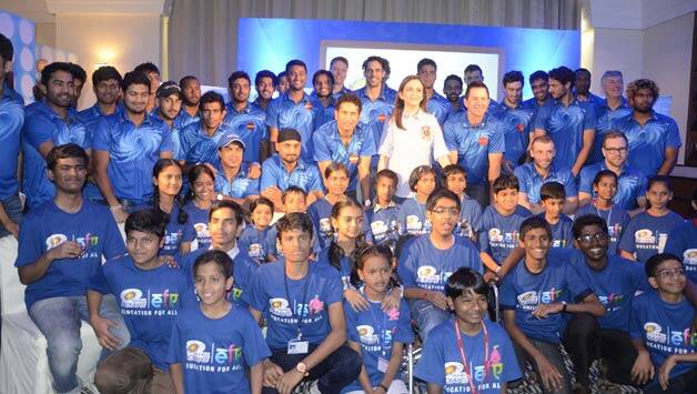 Mumbai Indians dedicate Pune Warriors match to underprivileged kids Mumbai Indians dedicate Pune Warriors match to underprivileged kids