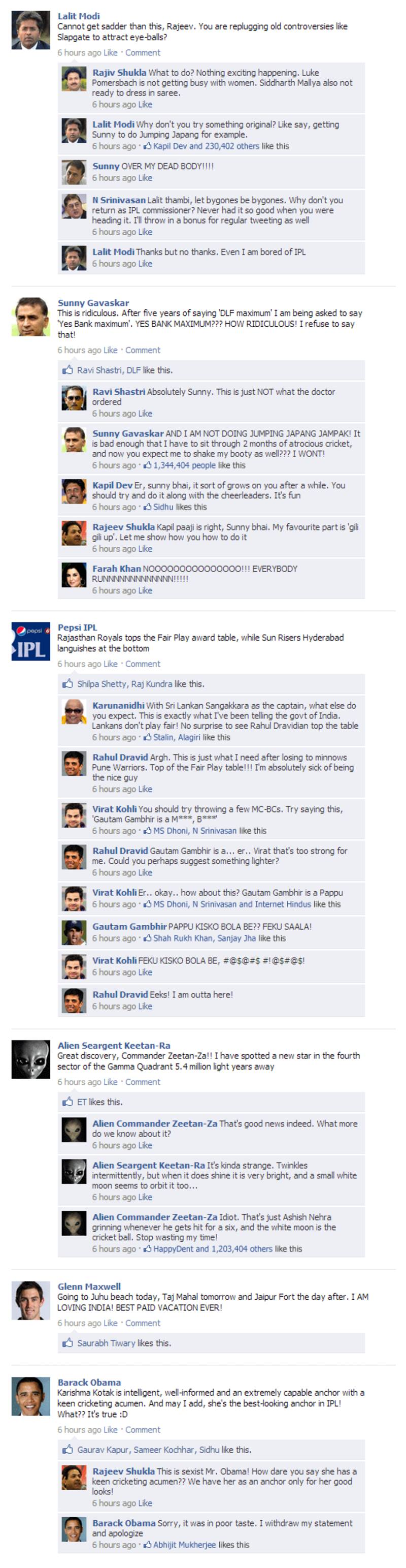IPL 2013: Celeb, cricketers and politicians discuss slapgate and other issues