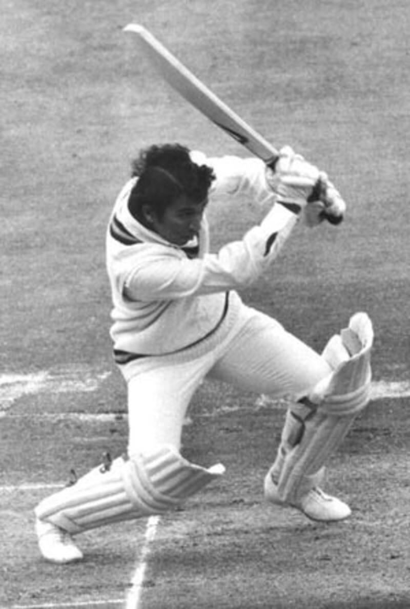 Sunil Gavaskar scores a world record 774 runs on his debut series