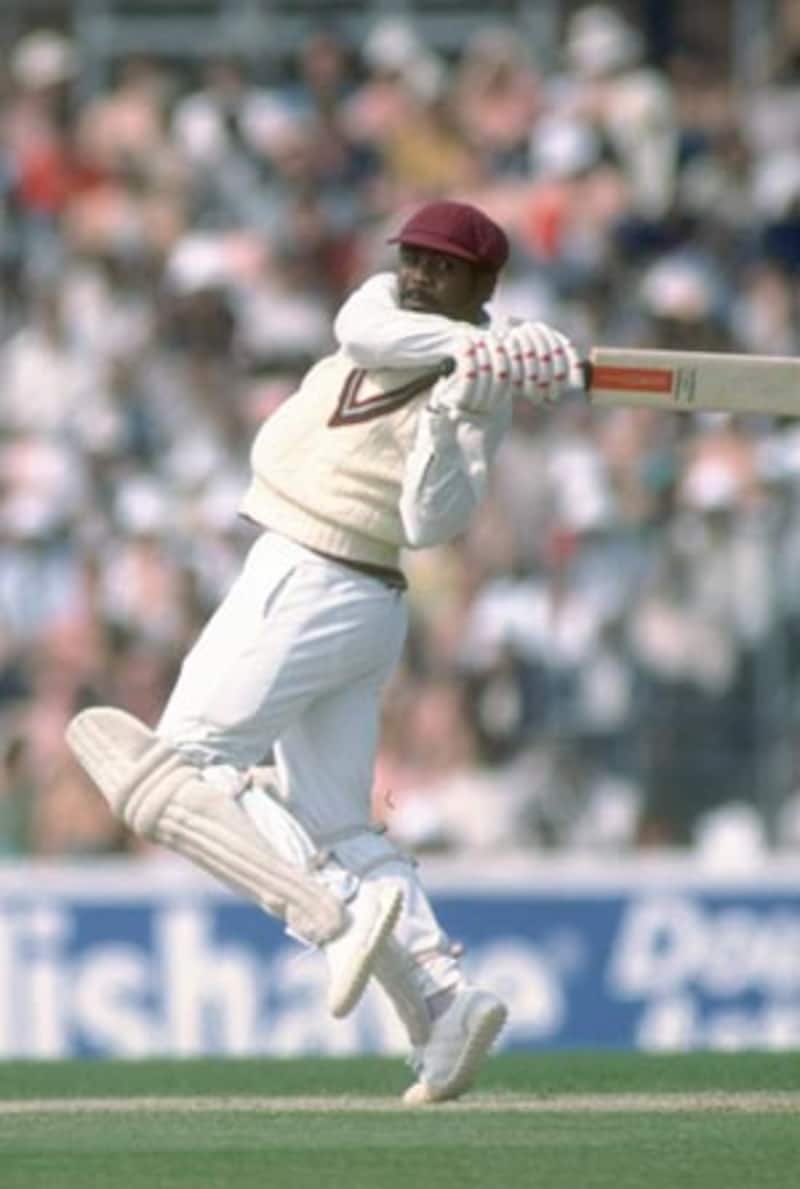 Gordon Greenidge scores 226 in his penultimate Test