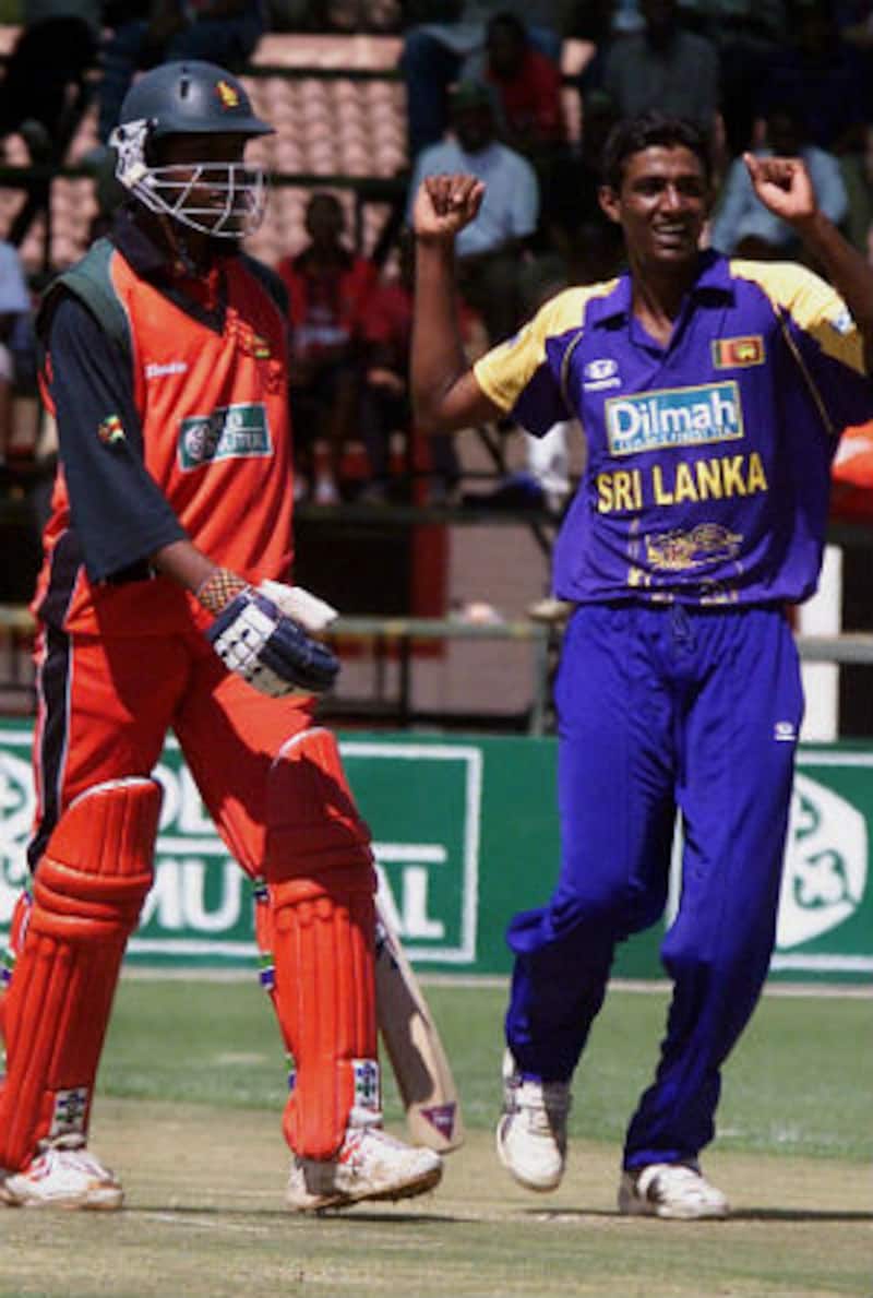 Zimbabwe bowled out for 35 against Sri Lanka; extras top-score with 7