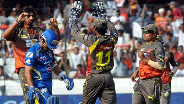 IPL 2013: Sunrisers Hyderabad stifle Mumbai Indians' powerful batting line-up