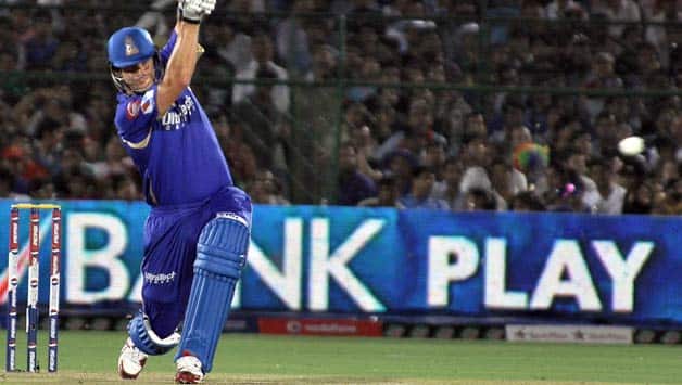 IPL 2013 Live Cricket Score, KXIP vs RR at Mohali: Watson, Rahane lead Rajasthan's fightback after losing Dravid early