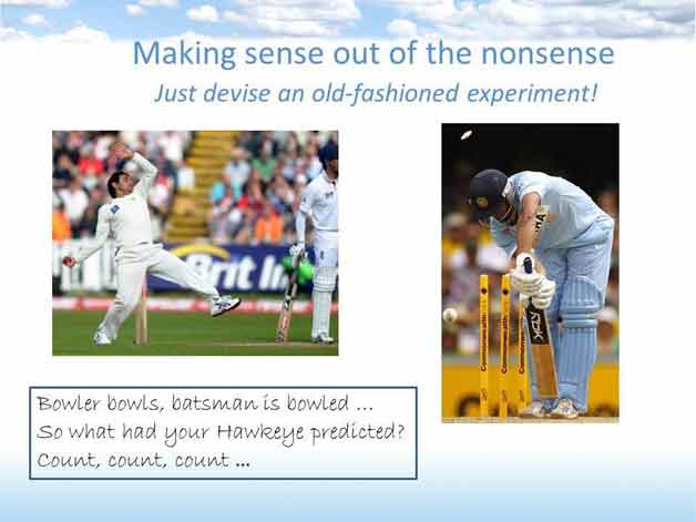 The difference between statistics and analytics and how numbers provide insights into the cricket