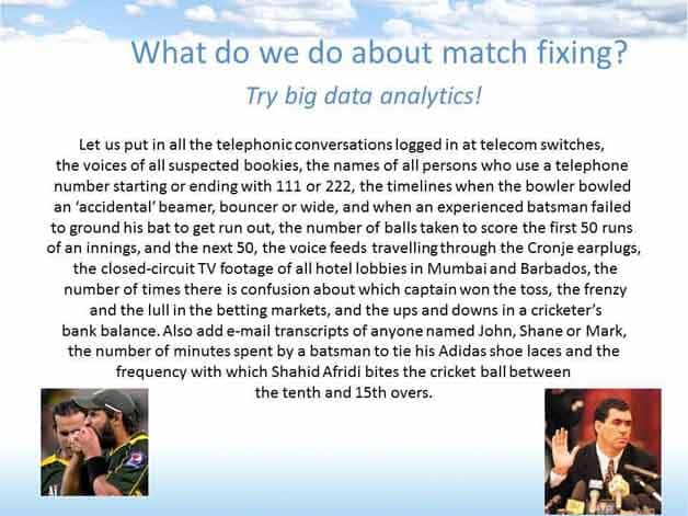 The difference between statistics and analytics and how numbers provide insights into the cricket