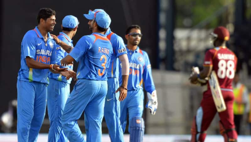India earn bonus point with 102-run win over West Indies