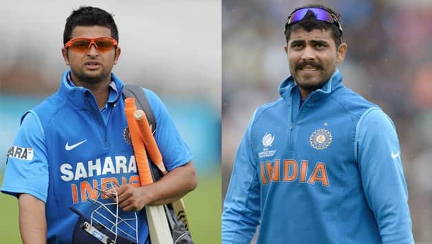Suresh Raina Ravindra Jadeja Suresh Raina Ravindra Jadeja