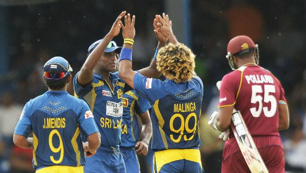 Sri Lanka beat West Indies by 39 runs in rain-marred match