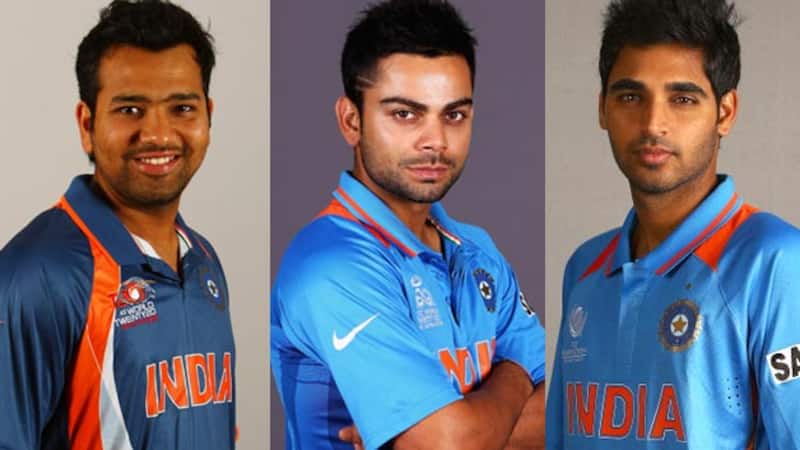 Rohit Sharma, Virat Kohli and Bhuvneshwar Kumar &acirc; The triumvirate to emerge from tri-series in West Indies