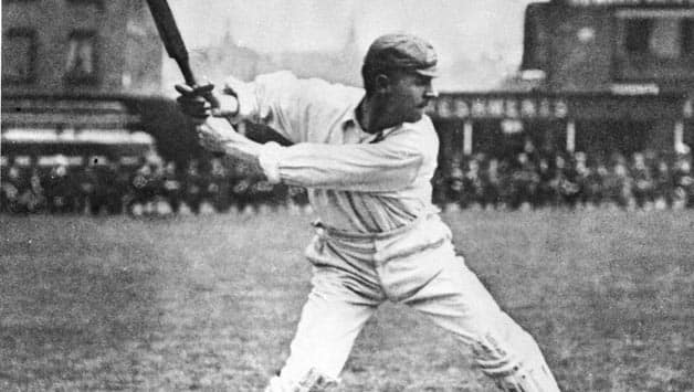 Trumper gets 100 before lunch, Trumble hauls 10 in the match, but the game goes down in history as 