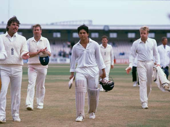 August 14, 1990: Sachin Tendulkar's first of the many Test hundreds under pressure