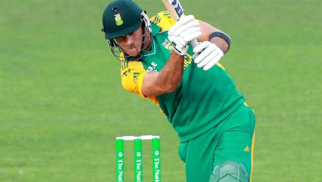 Faf du Plessis powers South Africa to 163/3 against Sri Lanka in 3rd T20