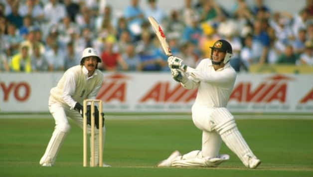 Ashes 1989: Mark Taylor and Geoff Marsh bat through the first day at Nottingham