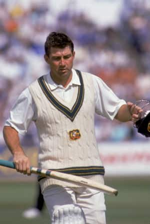 Ashes 1989: Mark Taylor and Geoff Marsh bat through the first day at Nottingham