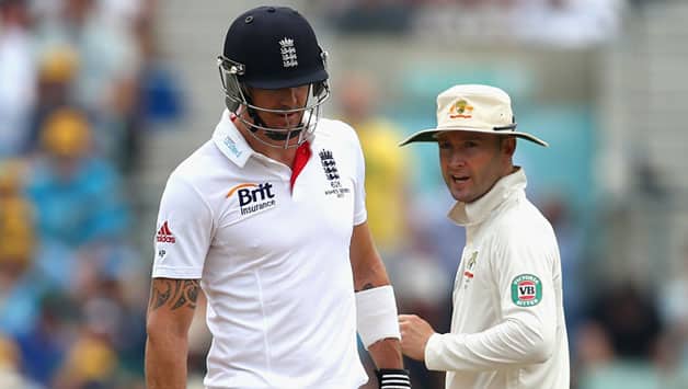 Michael Clarke Kevin Pietersen