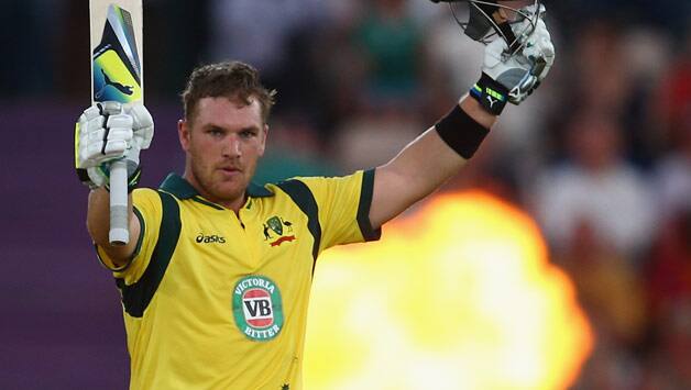 Aaron Finch’s record-breaking century in numbers