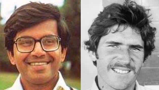 32-year-old Dilip Doshi scalps six in an innings on Test debut after young Allan Border scores masterly hundred