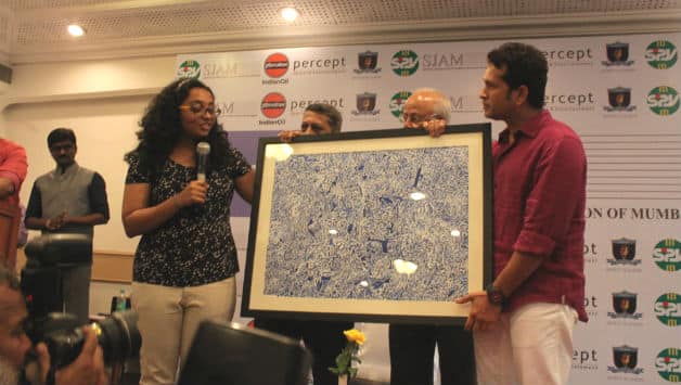 Sachin Tendulkar: 'Perceptions’ of the maestro by artist Gayatri Viswanath