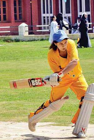 728 Kashmir women play in Under-19 cricket tournament wearing hijabs and Australian T-shirts