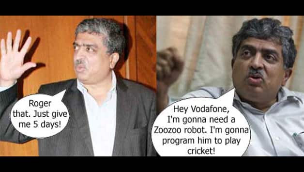 Anil Kumble vs Nandan Nilekani — the battle begins for General Elections in India 2014 Anil Kumble vs Nandan Nilekani — the battle begins for General Elections in India 2014