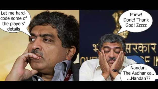 Anil Kumble vs Nandan Nilekani — the battle begins for General Elections in India 2014 Anil Kumble vs Nandan Nilekani — the battle begins for General Elections in India 2014