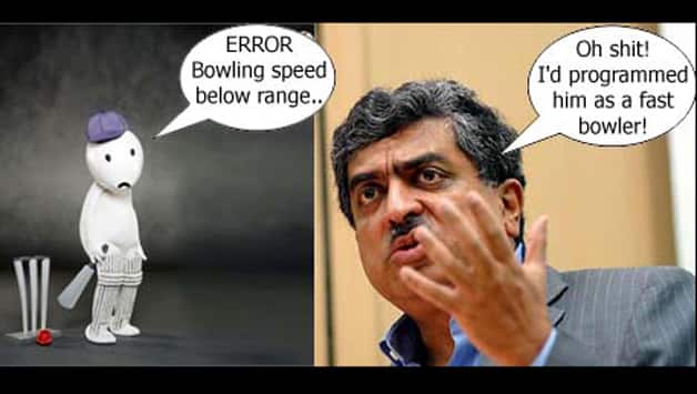Anil Kumble vs Nandan Nilekani — the battle begins for General Elections in India 2014 Anil Kumble vs Nandan Nilekani — the battle begins for General Elections in India 2014